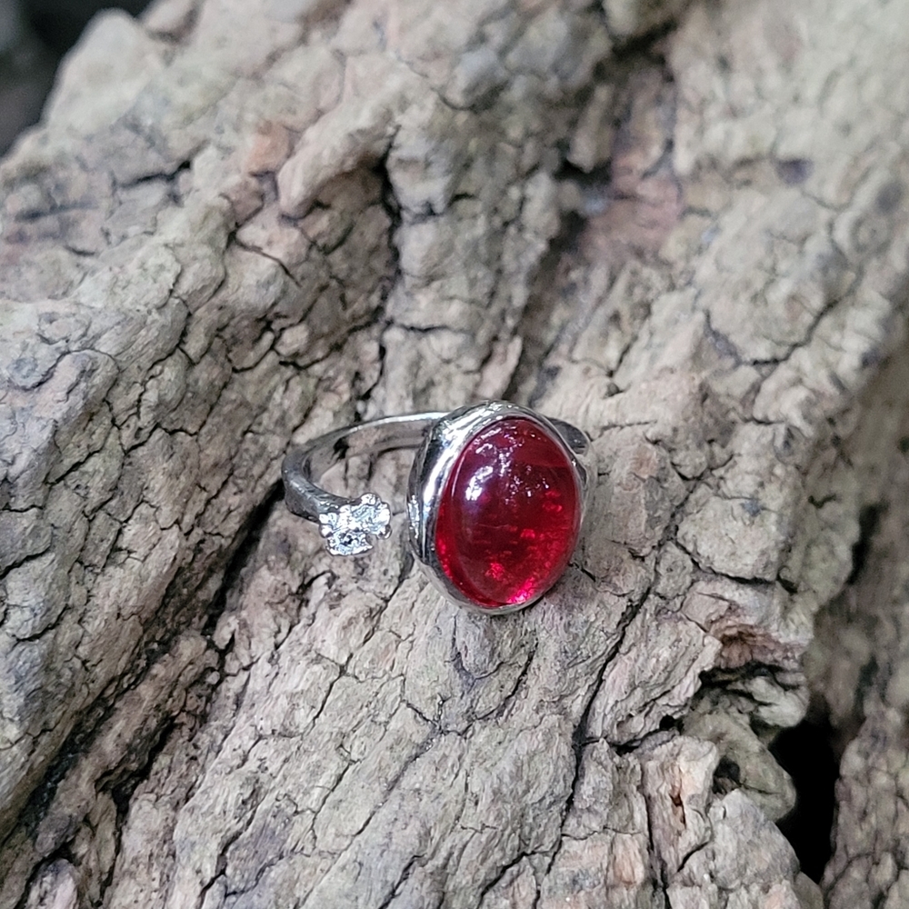 2 for $14! Silver Gem Ring NWOT